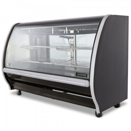 Imbera  PHS-18N Vitrina Cremera en color Negro de 17.83 pies cúbicos