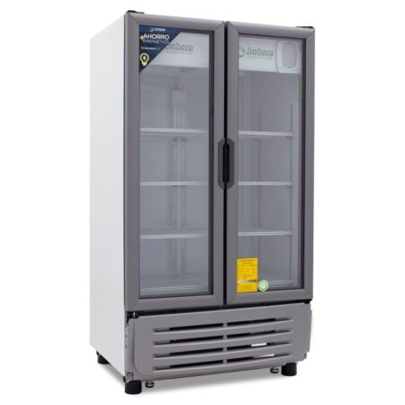 Imbera VR-19 Refrigerador 2 Puertas de Cristal